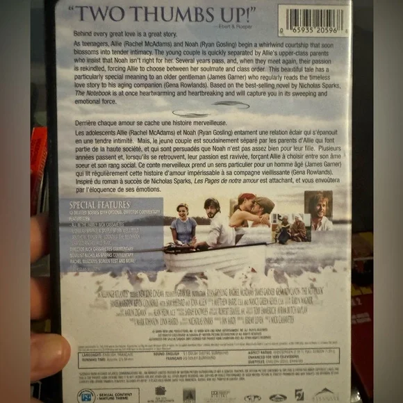 The Notebook DVD - Picture 2 of 2